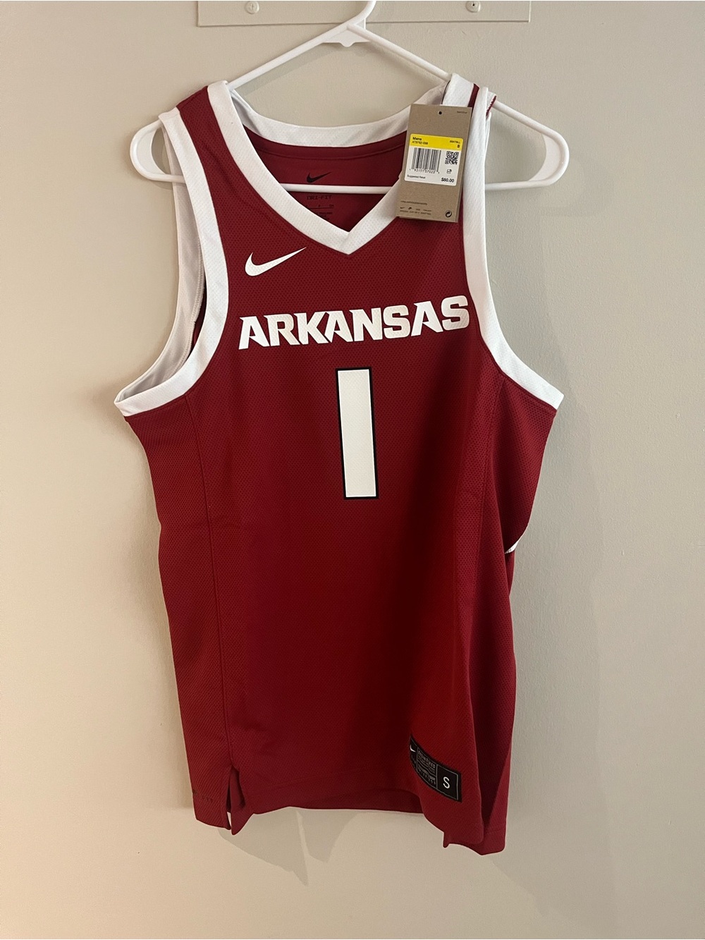 Arkansas Razorbacks Nike NCAA Men’s Basketball Jersey
